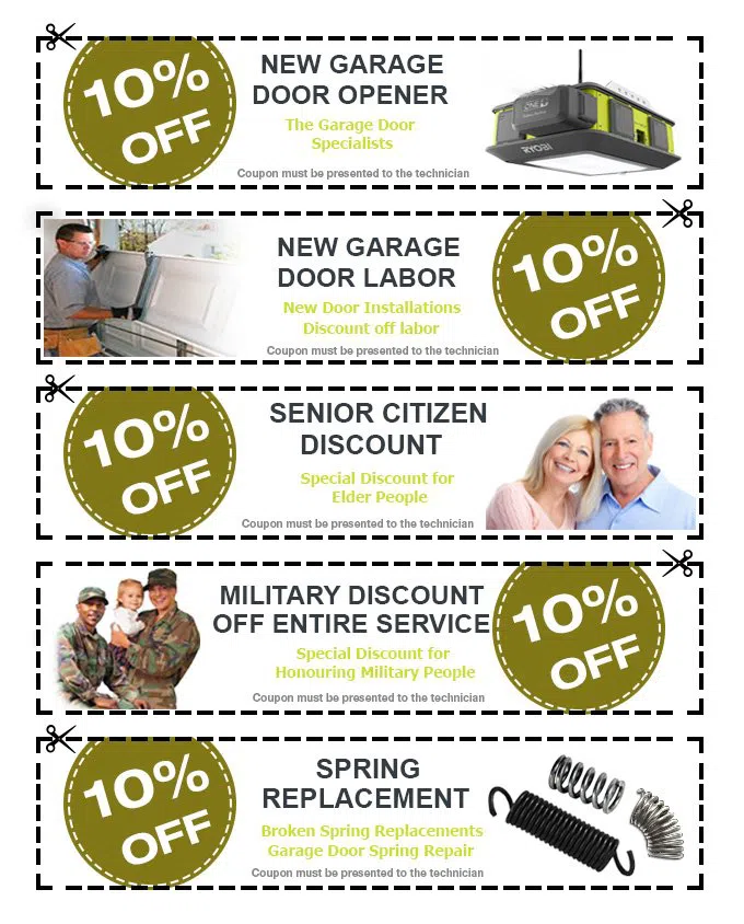 HighTech Garage Doors Forest Hill, TX 817-856-2471 - Coupons