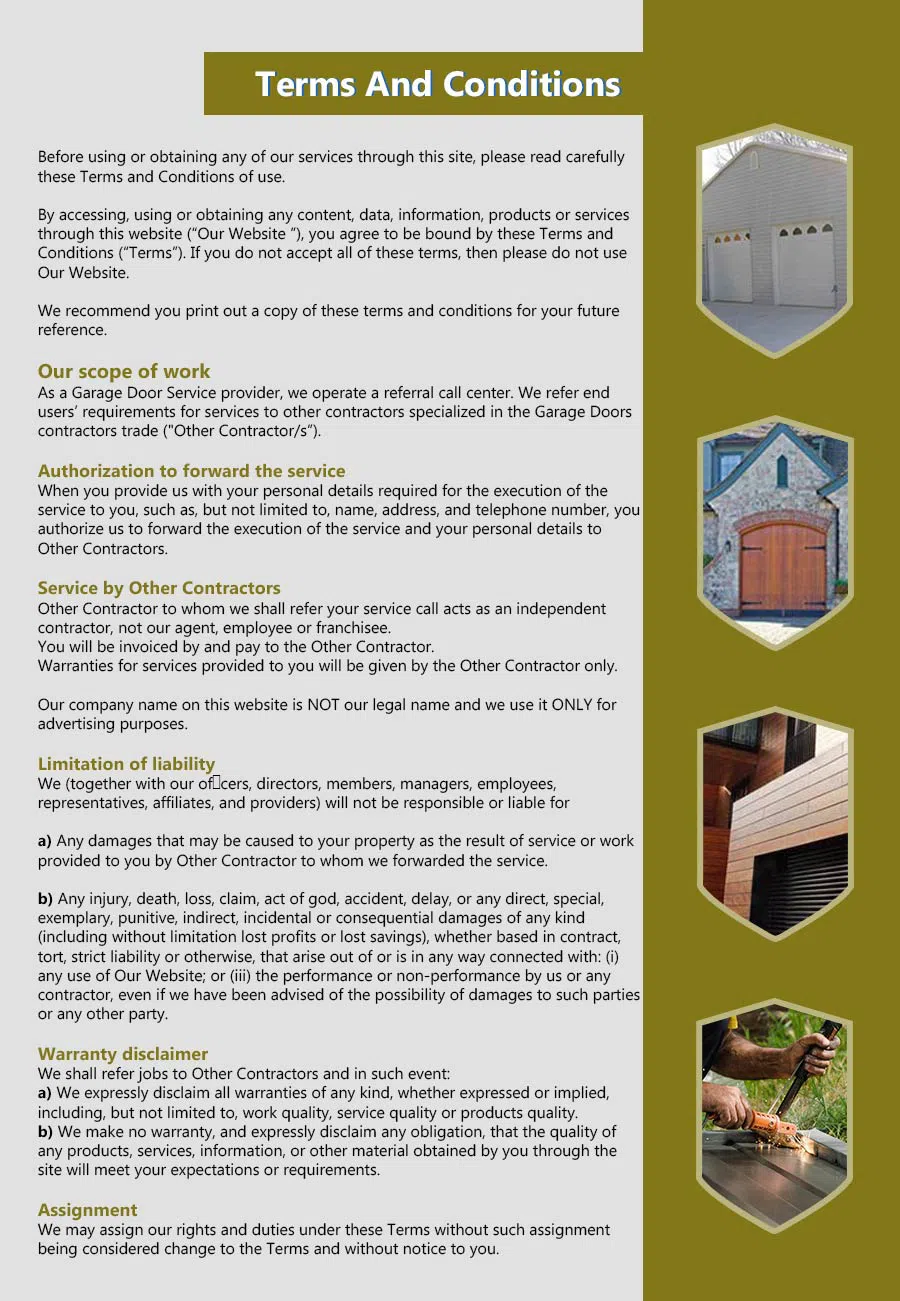 HighTech Garage Doors Forest Hill, TX 817-856-2471